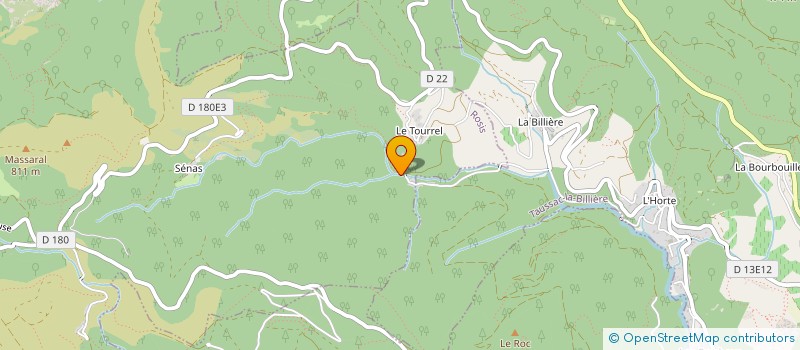 localisation de l'entreprise ATTRACTIONS TERRESTRES  CASTANET-LE-HAUT