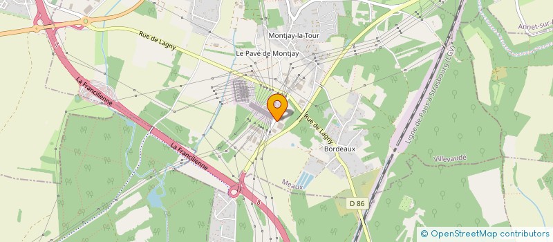 localisation de l'entreprise ATTRACTIVE AUTO à VILLEVAUDE