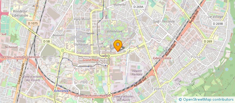 localisation de l'entreprise ATTRACTIVE CARS à GRENOBLE