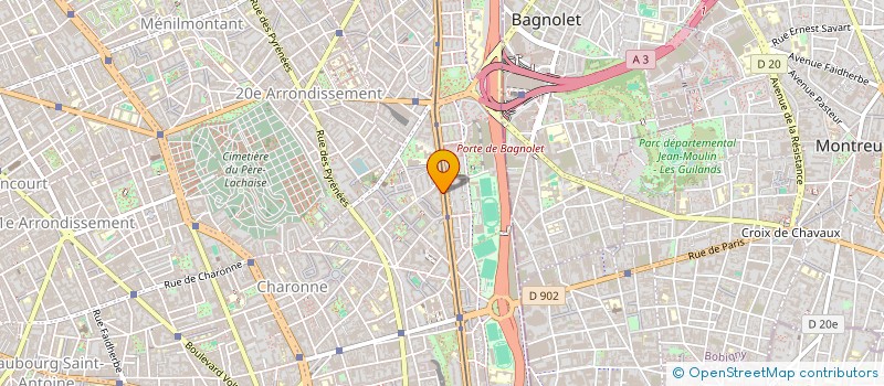 localisation de l'entreprise ATTRACTIVE FILM  PARIS