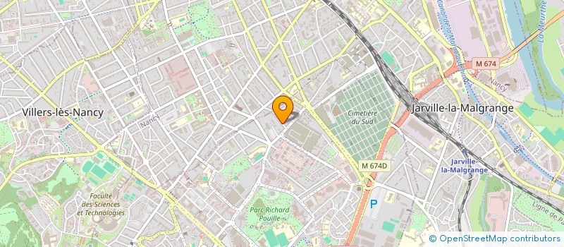 localisation de l'entreprise ATTRACTIVE FINANCE  VANDUVRE-LES-NANCY