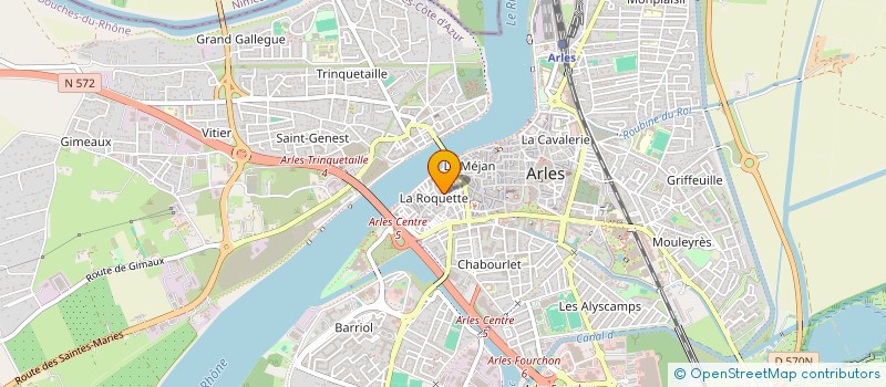 localisation de l'entreprise ATTRACTIVE PRODUCTION à ARLES