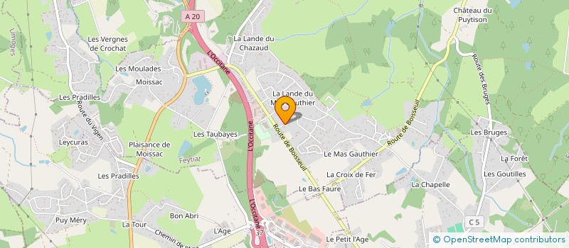 localisation de l'entreprise ATTRACTYS PARFUMS à FEYTIAT