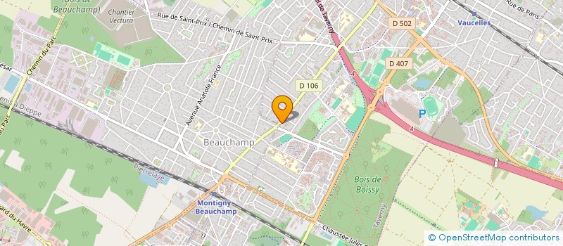 localisation de l'entreprise ATTRAIT SERVICES à TAVERNY