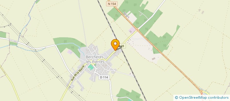 localisation de l'entreprise ATTRAP'3D à BERCHERES-LES-PIERRES