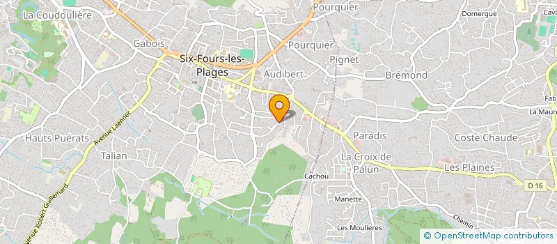 localisation de l'entreprise ATTRAP'REVES à SIX-FOURS-LES-PLAGES