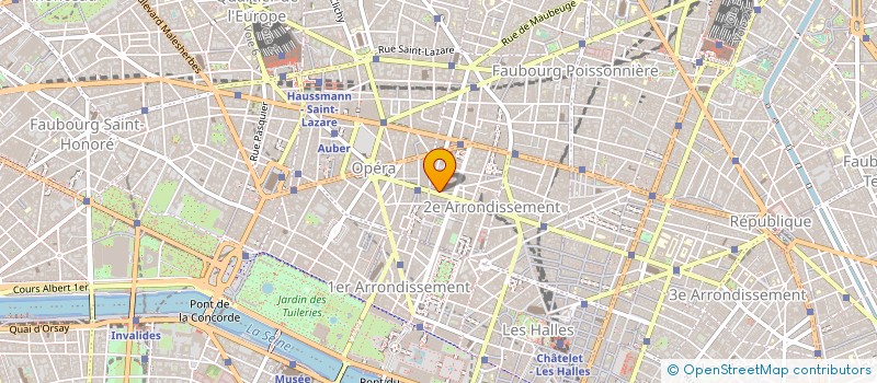 localisation de l'entreprise ATU SARL à PARIS