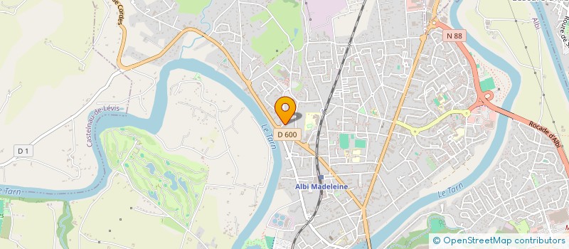 localisation de l'entreprise ATUAL CAPOEIRA TARN à ALBI