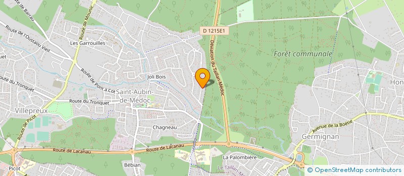 localisation de l'entreprise ATURRUS  SAINT-AUBIN-DE-MEDOC