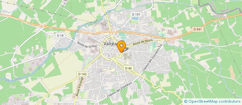 localisation de l'entreprise ATV ACTION THEATR VAUCUSIEN à VALREAS