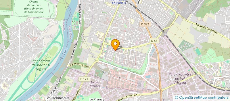 localisation de l'entreprise ATV MIX LOISIR  CORMEILLES-EN-PARISIS