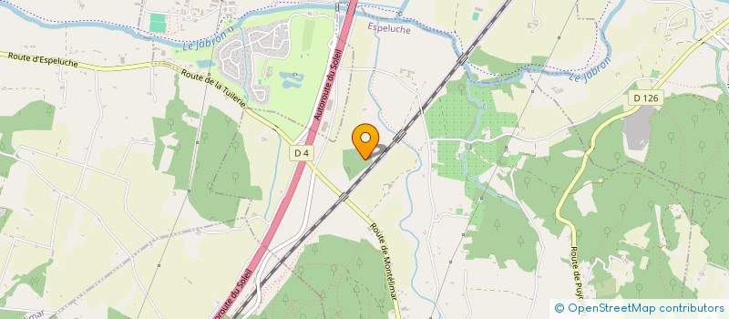 localisation de l'entreprise ATV PASSION  ESPELUCHE