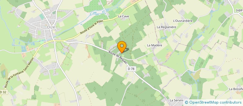 localisation de l'entreprise ATV SERVICES  OIZE