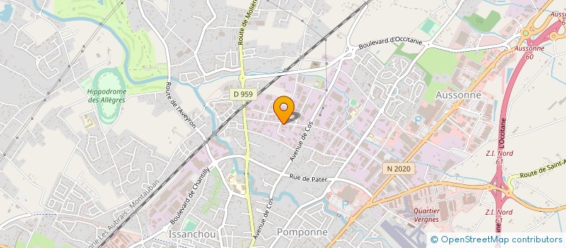 localisation de l'entreprise ATVR ENERGIE à MONTAUBAN
