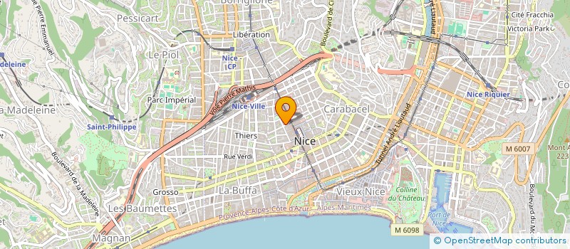 localisation de l'entreprise ATW INVESTMENTS à NICE