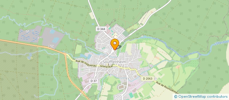 localisation de l'entreprise ATWADA  SOUFFLENHEIM