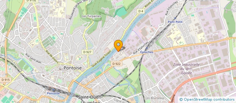 localisation de l'entreprise ATWICK à SAINT-OUEN-L'AUMONE