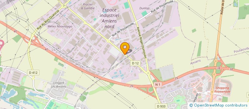 localisation de l'entreprise ATX  SAINT-SAUVEUR