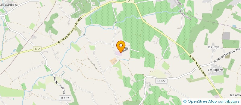 localisation de l'entreprise ATX ASSISTANCE  MURS