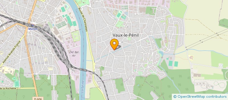 localisation de l'entreprise ATX PRO TEC à VAUX-LE-PENIL