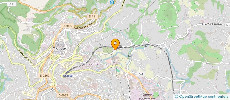 localisation de l'entreprise ATY INVEST à GRASSE