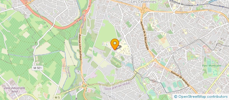 localisation de l'entreprise ATY SERVICES à MONTPELLIER