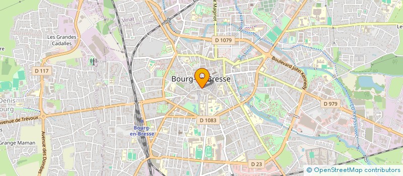 localisation de l'entreprise ATYP'HOME à BOURG-EN-BRESSE