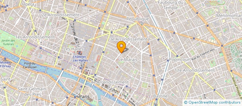 localisation de l'entreprise ATYPIC  PARIS