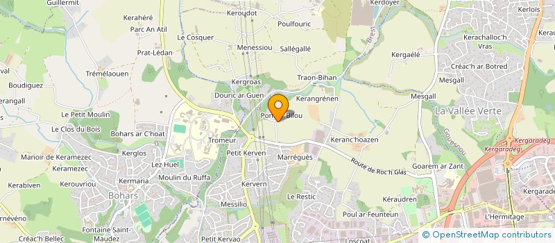 localisation de l'entreprise ATYPIC à BREST