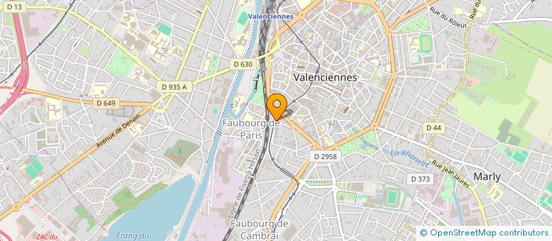 localisation de l'entreprise ATYPIC à VALENCIENNES