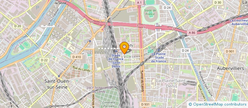localisation de l'entreprise ATYPIC CREATION à SAINT-DENIS