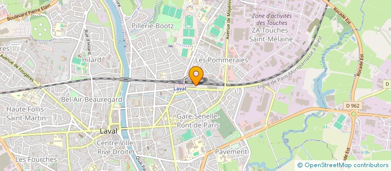 localisation de l'entreprise ATYPIC WORLD à LAVAL