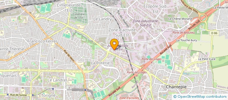 localisation de l'entreprise ATYPICK à RENNES