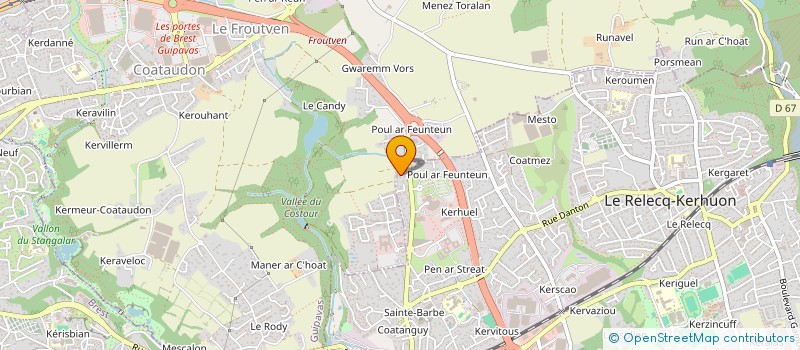 localisation de l'entreprise ATYPICONLY  LE RELECQ-KERHUON