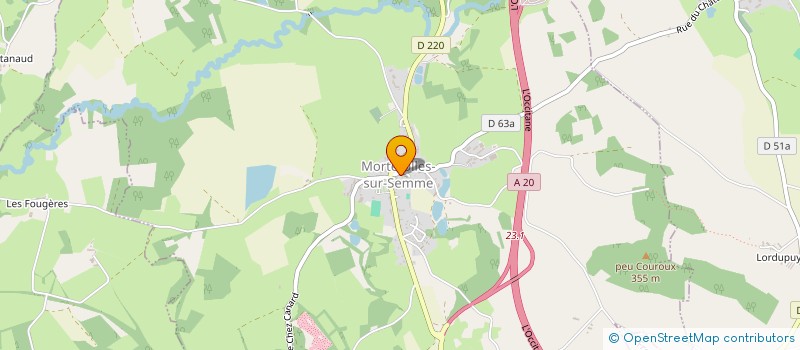 localisation de l'entreprise ATYPIES BESSINES  BESSINES-SUR-GARTEMPE