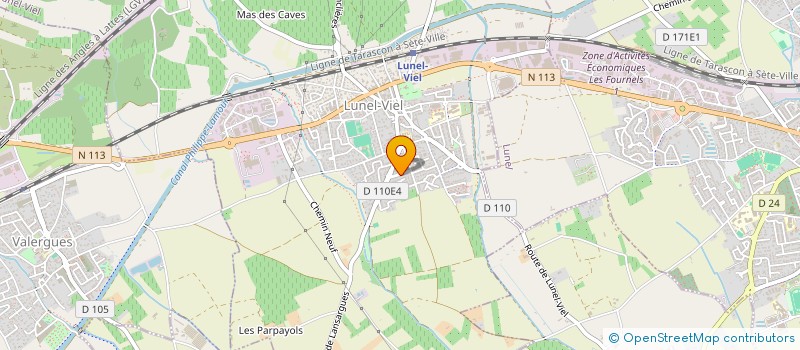 localisation de l'entreprise ATYPIK  LUNEL-VIEL