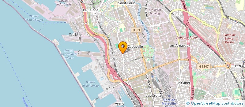 localisation de l'entreprise ATYPIK-AGENCY à MARSEILLE