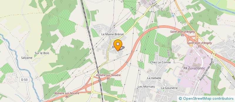 localisation de l'entreprise ATYPIK HOME à FLEAC