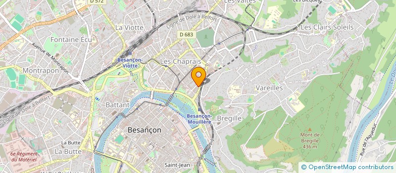 localisation de l'entreprise ATYPIK RENOV à BESANCON