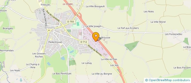 localisation de l'entreprise ATYPIK URBAIN  CHAURAY