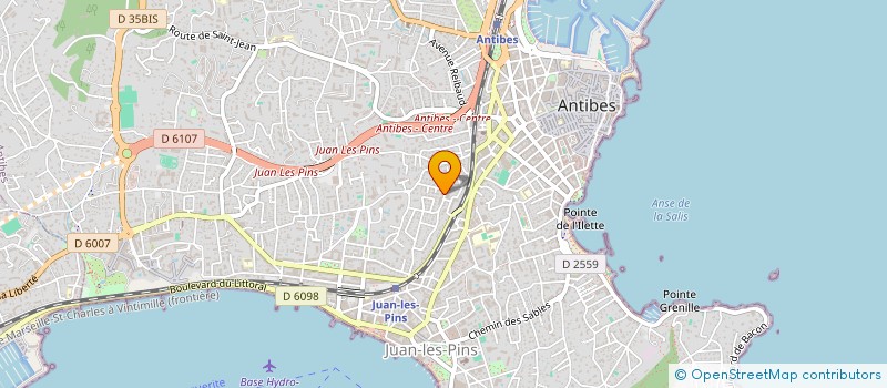localisation de l'entreprise ATYPIQ ASSO ASPERGER & AUTISTES DE HAUT NIVEAU à ANTIBES