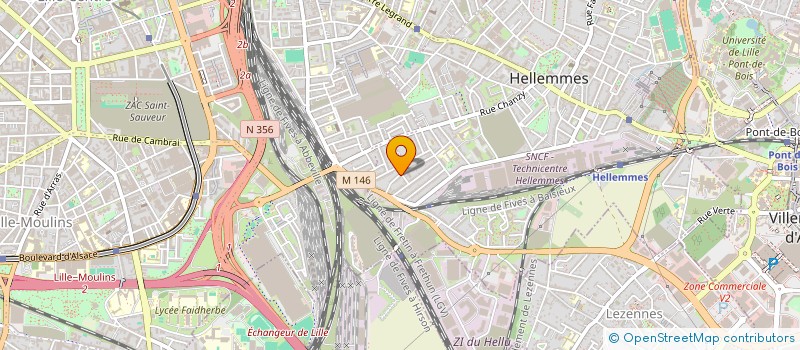localisation de l'entreprise ATYPIQUE à LILLE