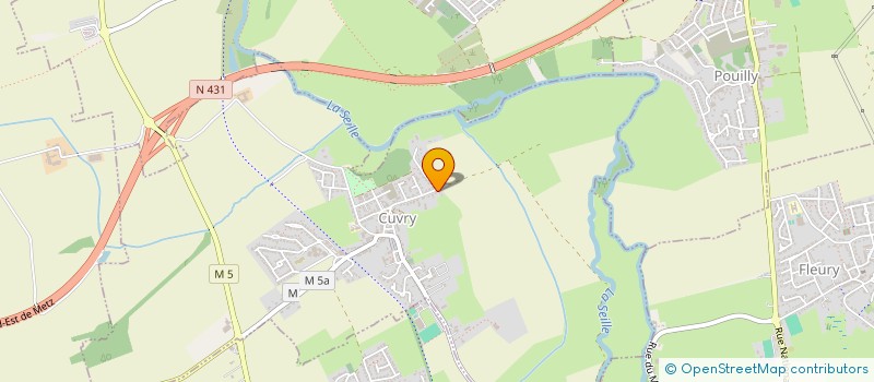 localisation de l'entreprise ATYPIQUE IMMOBILIERE  CUVRY