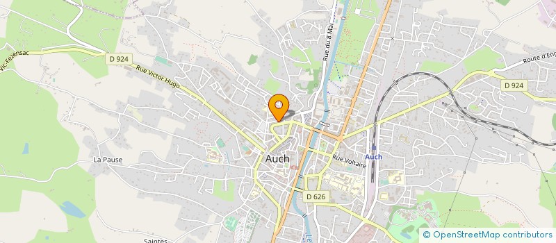 localisation de l'entreprise ATYPIQUEMENT VOTRE à AUCH
