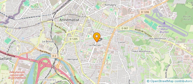 localisation de l'entreprise ATYPIQUES EPANOUIS  ANNEMASSE