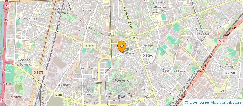 localisation de l'entreprise ATYS PRODUCTION à GRENOBLE