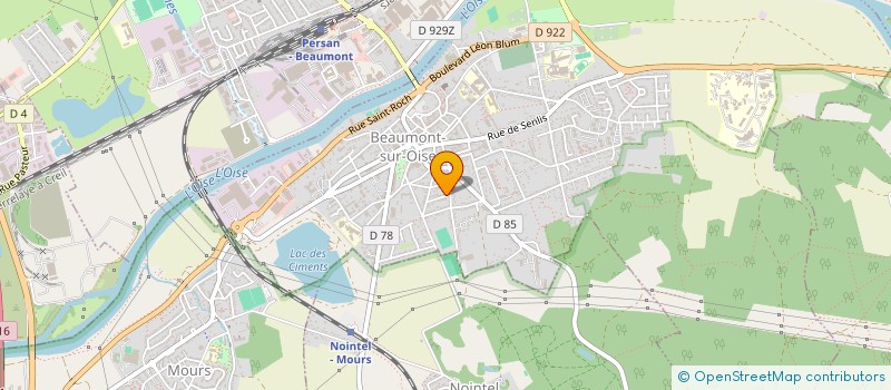 localisation de l'entreprise ATYW CONSULTING  BEAUMONT SUR OISE