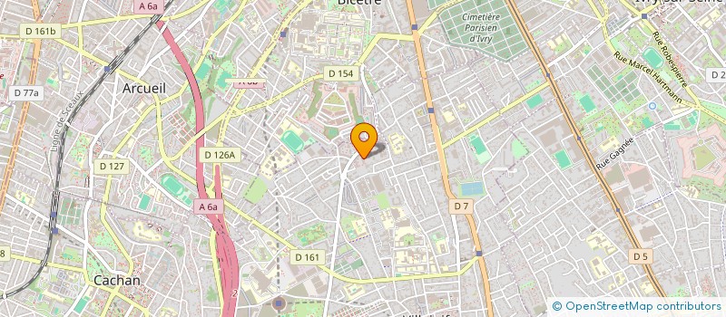 localisation de l'entreprise ATZ à VILLEJUIF