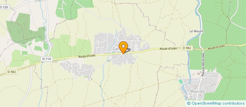 localisation de l'entreprise ATZEE  GARRIGUES-SAINTE-EULALIE