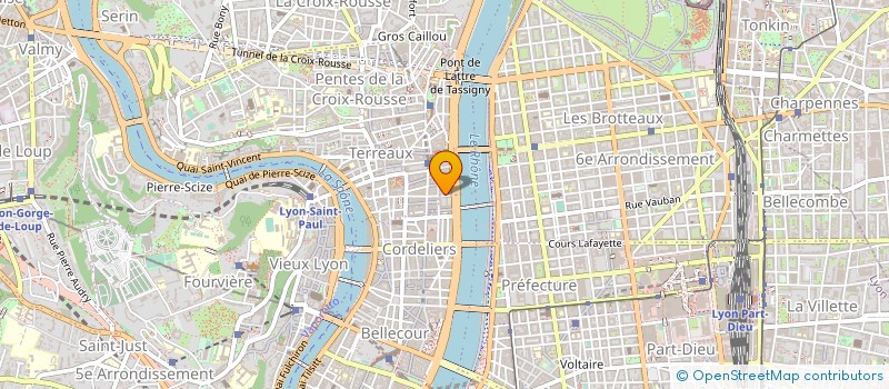 localisation de l'entreprise ATZMON FRERES à LYON